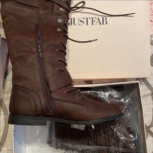 JustFab Size 9 Svana Combat Style boot